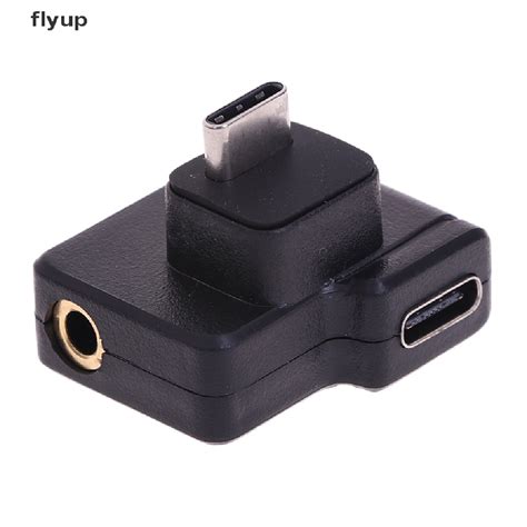 Flyup Original DJI CYNOVA Osmo Action Dual 3 5mm USB C Adapter For OSMO