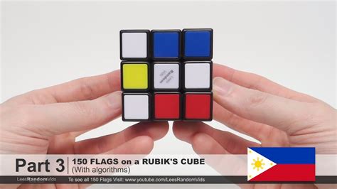 How To Make 150 Flags On A Rubik S Cube Part 3 YouTube