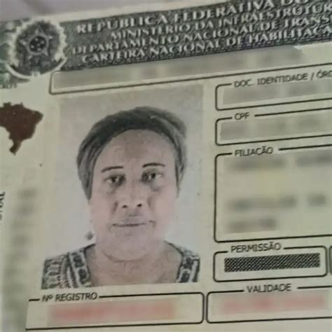 A Cópia Fotostática Ou Fotocópia Da Carteira Nacional De Habilitação