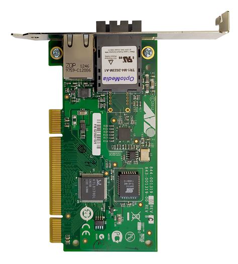 Karta sieciowa przewodowa Allied Telesis AT-2711FX/SC / SC / Rj-45 ...