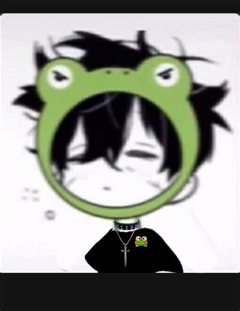 Emo Boy Pfp W Frog Hat Emo Pfp Emo Boys Cute Profile Pictures