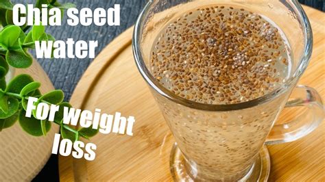 Chia Seed Drinks Recipe For Weight Loss Chia Seed Lemon Drink Youtube