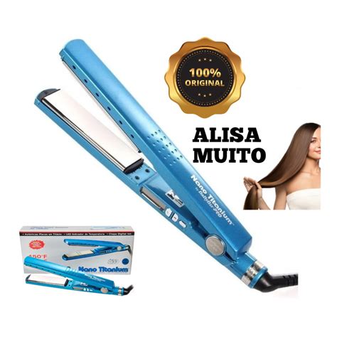 Chapinha Prancha Profissional Nano Titanium 450 Graus Alisadora