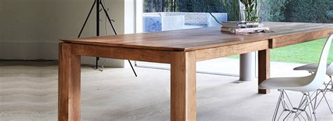 Solid Teak Dining Tables Modern Extending Teak Tables Shop AIF London