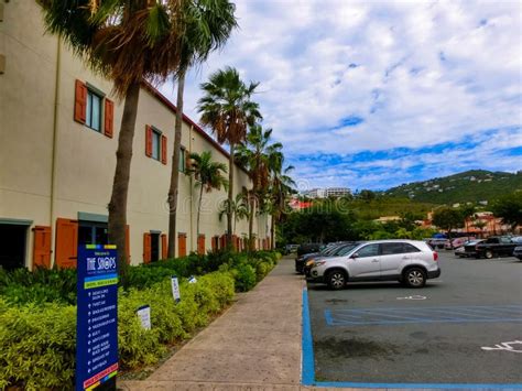 View Of Yacht Haven Grande Marina In St Thomas Usvi Editorial Photo
