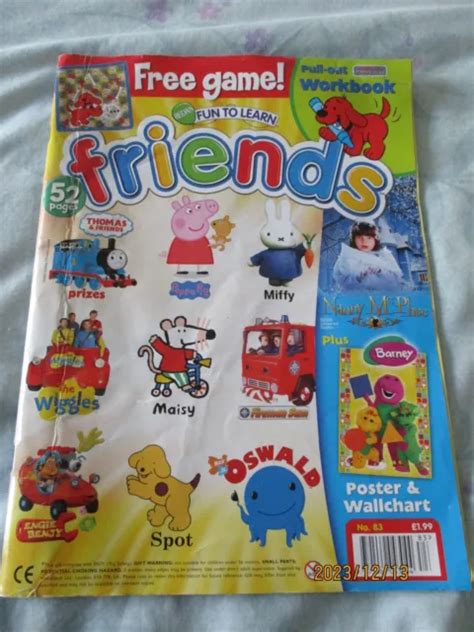 Redan Fun To Learn Friends Magazine No Includes Pull Out