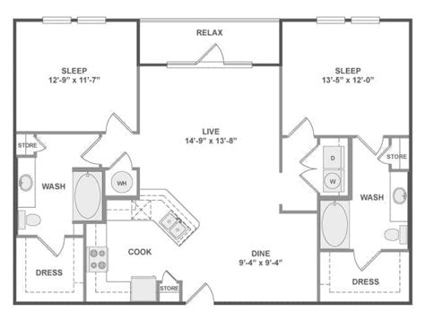 Studio, 1, 2 & 3 BR Las Colinas Apartments | AMLI Campion Trail