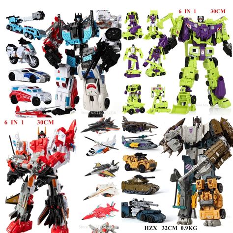 Transformation Robot Toys Hzx Defensor Bruticus Superion Devastator Idw