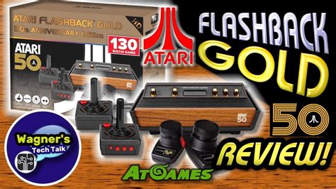 Atari Flashback Gold Th Anniversary Vcs By Atgames With New