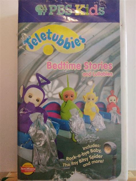 Vhs Teletubbies Bedtime Stories And Lullabies Vhs 2000 Clamshell 794054821734 Ebay