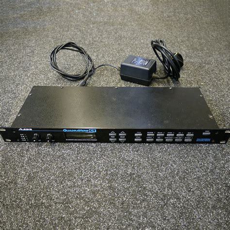 Alesis Quadraverb Gt Guitar Effects Processor W Psu 2nd Hand Rich