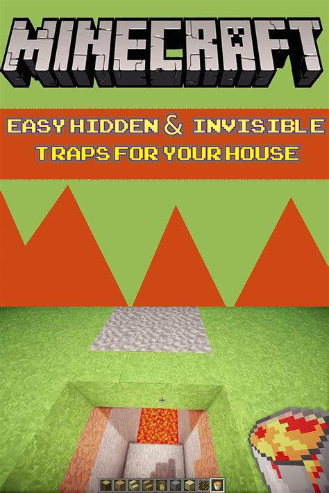 Minecraft Easy Hidden And Invisible Traps For Your House Starter Base