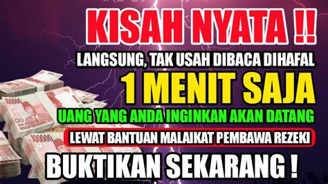 KAYA RAYA BERKAT INI Putar 1x Saja Uang Berdatangan Setelah Mendengar