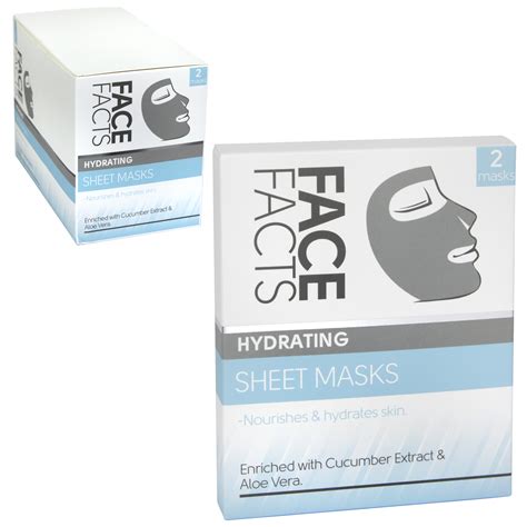 Face Facts Hydrating Sheet Masks 2 Masks Concordextra