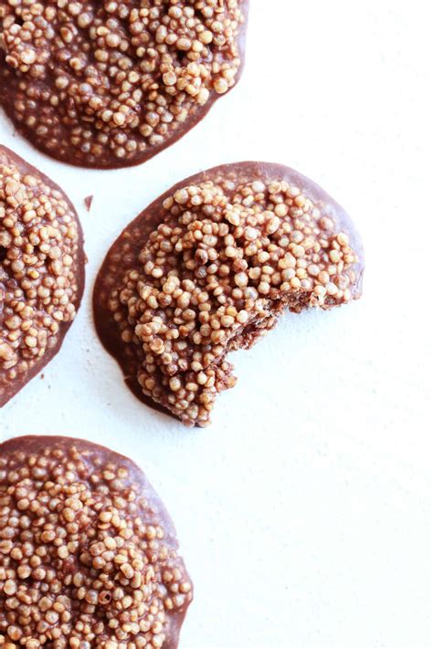 Chocolate Quinoa Crisps The Toasted Pine Nut