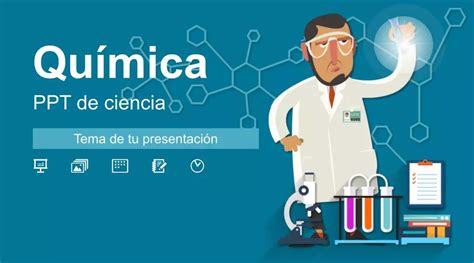 Qu Mica Plantilla Powerpoint Plantillas Powerpoint Gratis