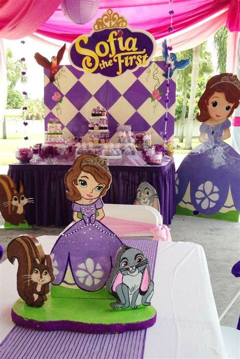 Sofia The First Birthday Party Ideas Photo Of Sofia The First