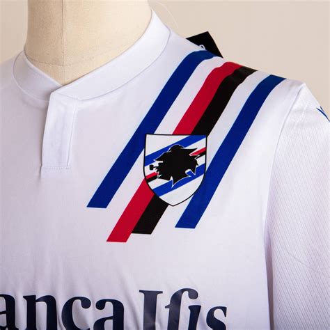 Maglia Away Sampdoria Quagliarella 27 2021 2022 Autografata