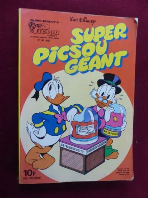 SUPER PICSOU GEANT N 93 Bis De 1979 EUR 6 00 PicClick FR