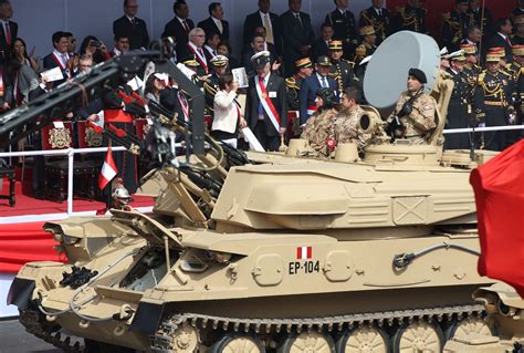 Perus Great Military Parade In Pictures News Andina Peru News Agency