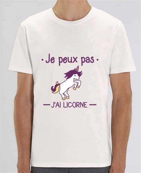 Tee Shirt Je Peux Pas J Ai Licorne Humour Tunetoo