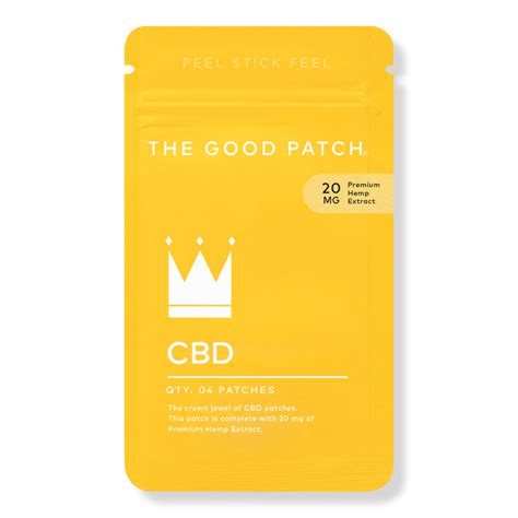 The Good Patch Cbd Hemp Queen Patch Ulta Beauty