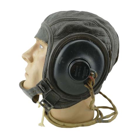 USN AN6540-2L flying helmet, wired