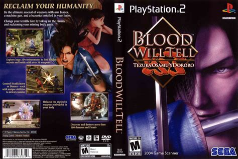 Ps2 Blood Will Tell Tezuka Osamus Dororo Ntsc U 133gb