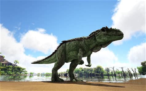 Filemod Ark Eternal Armoured Giganotosaurus Image Official Ark