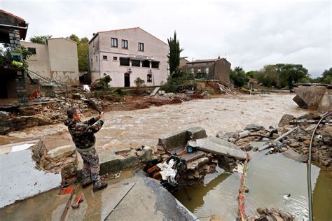 Las inundaciones en el departamento francés de Carcasona causan 11