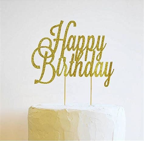 800 Golden Mdf Happy Anniversary Cake Toppers Packaging Type Box