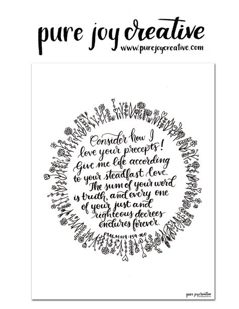 Psalm 104 Coloring Page