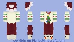 christmas sweater and hat Minecraft Skin