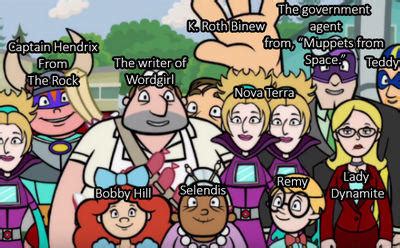 Best Voice Actors From Wordgirl by djx214 on DeviantArt