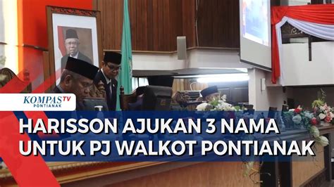 Tiga Nama Diusulkan PJ Gubernur Kalbar Untuk Jadi PJ Wali Kota