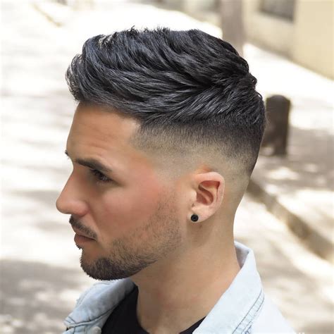 Short Haircut For Men Low Bald Fade Fadehaircuts Fades