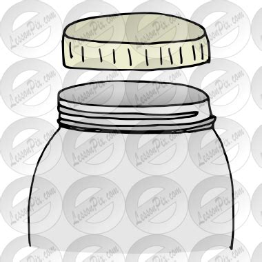 Lid Picture for Classroom / Therapy Use - Great Lid Clipart