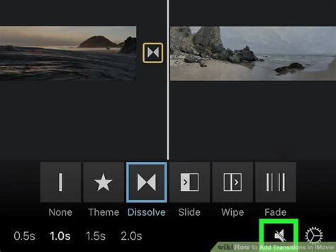 How To Add Transitions In Imovie With Pictures Wikihow