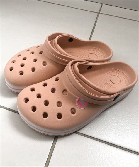 Crocs Nude Sand Lia Feminina Crocs Usado Enjoei