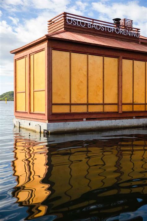 Act Studio Borhaven Arkitekter Complete Floating Sauna In The Middle