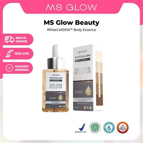 Jual 25 MS Glow Skin Booster White Cell DNA Body Essence Shopee