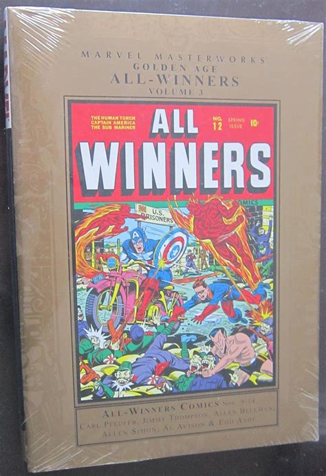 Amazon Marvel Masterworks Golden Age All Winners