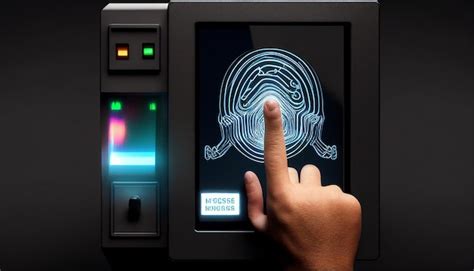 Premium Photo | Biometric Fingerprint Digital Scan Technology scanning ...