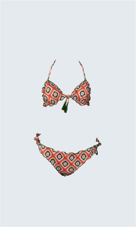 Bikini Mia Patch Flores Praia Brava