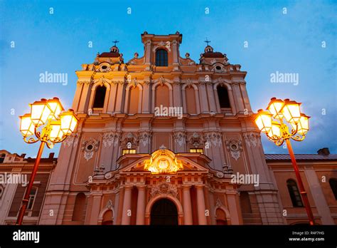 Church Of St Casimir Is A Roman Catholic Church In Vilnius Old Town