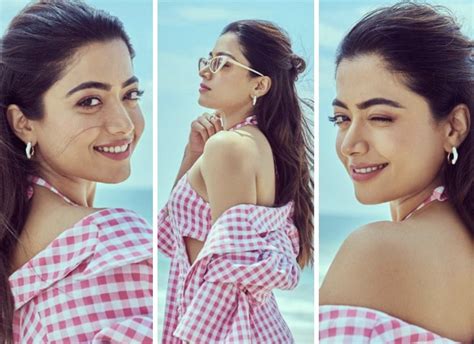 Rashmika Mandanna Is A Breath Of Fresh Air As She Poses At The Beach