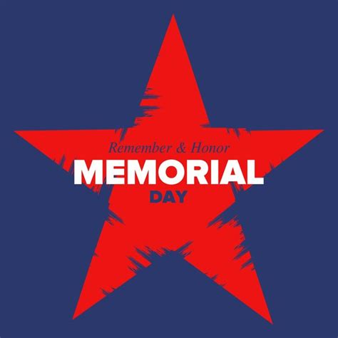 Premium Vector Memorial Day In United States Remember And Honor Holiday United States Armed