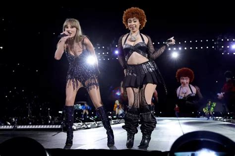 Taylor Swift Surprise Eras Tour Crowd With Ice Spice As They Duet Karma Therecenttimes