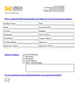 Fillable Online Oseh Umich Campus Safety Services Building Terrance G