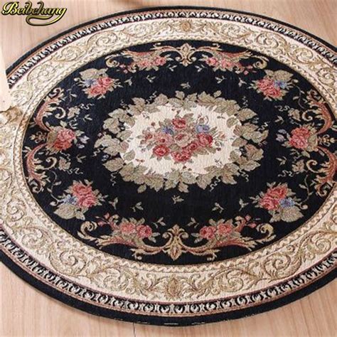 Buy Beibehang Round Jacquard Carpet European Coffee